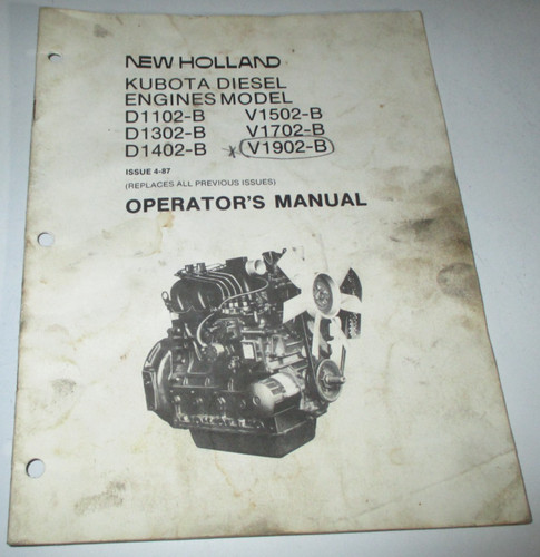 Manuale operativo motore - , new