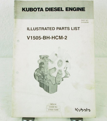 Kubota v1505 hcm motor - kubota, v1505-bh-hcm-2